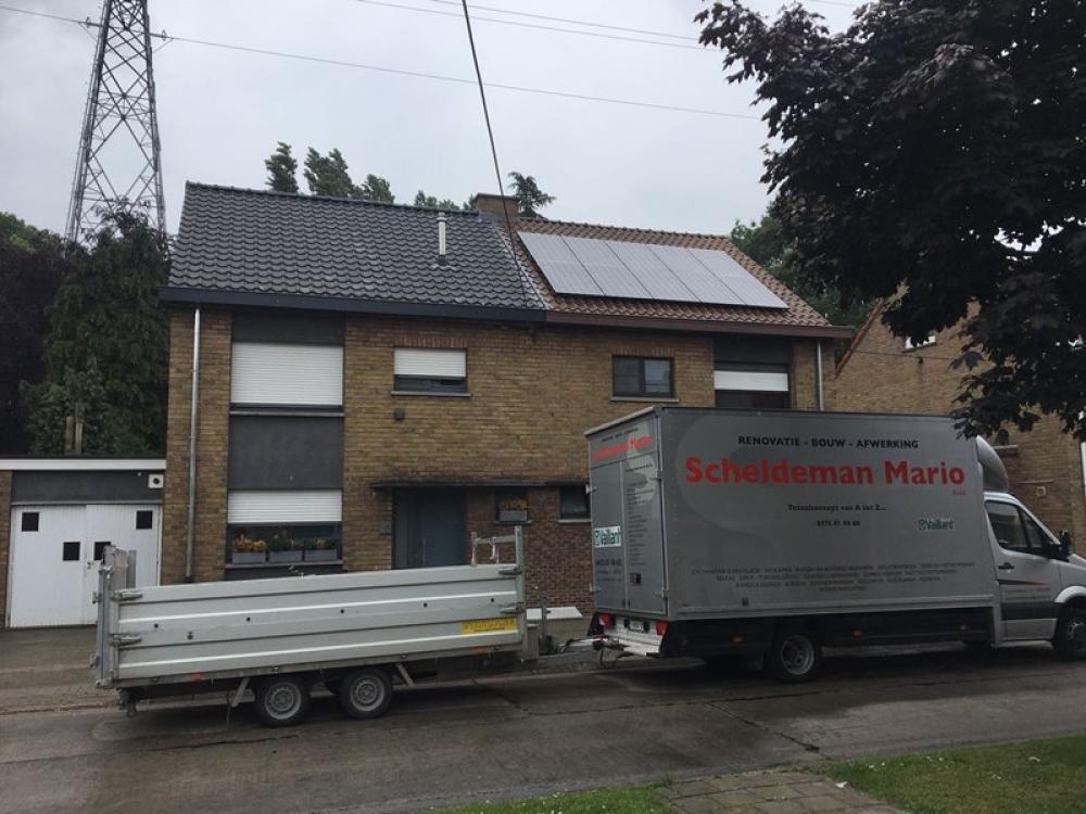 Hellende en platte daken (EPDM)